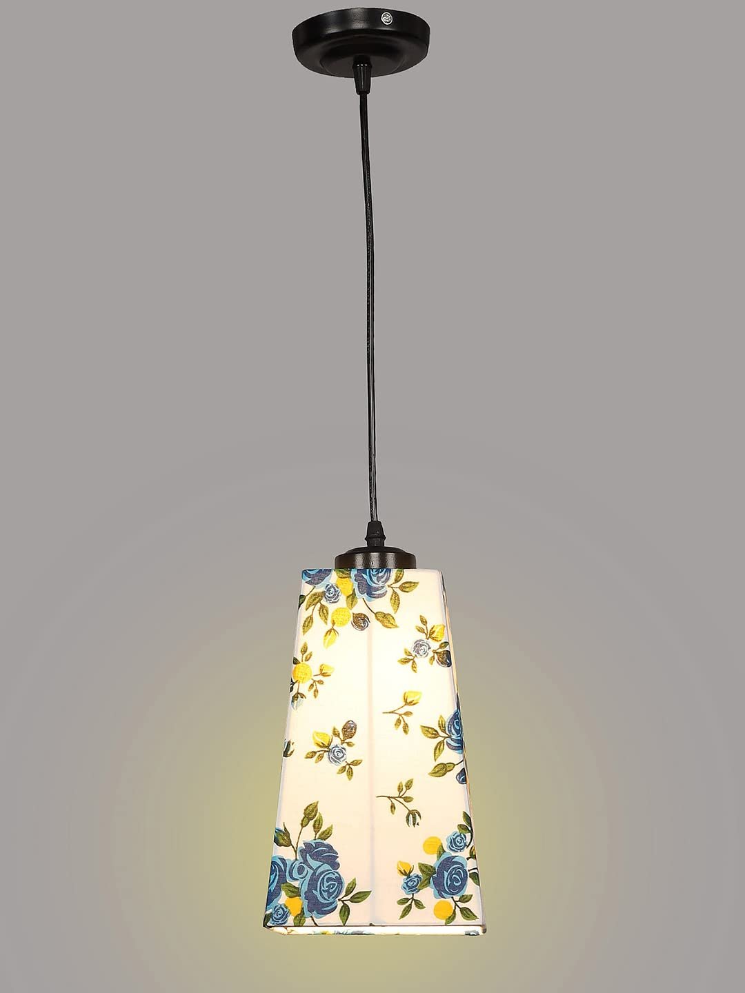 Multicolor Cotton Pyramid Hanging Lamp (SH43)