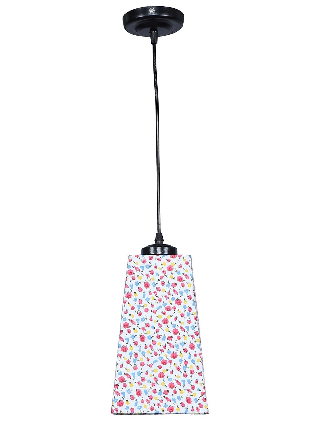 Multicolor Cotton Pyramid Hanging Lamp (SH45)