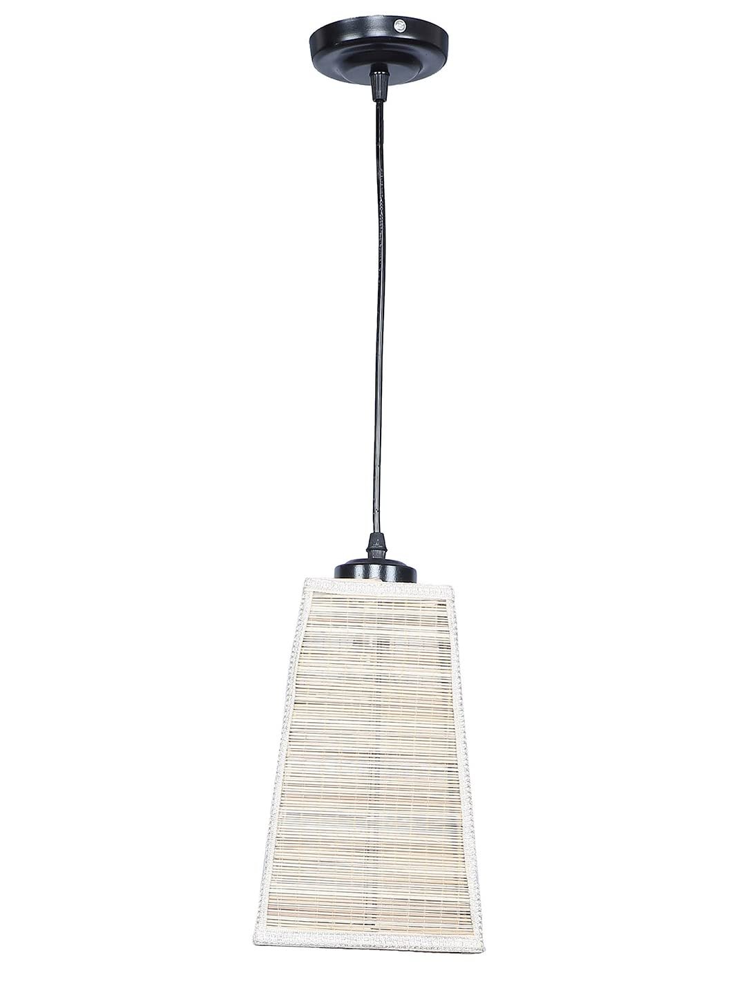 Natural Pyramid Bamboo Hanging Lamp (SH50)