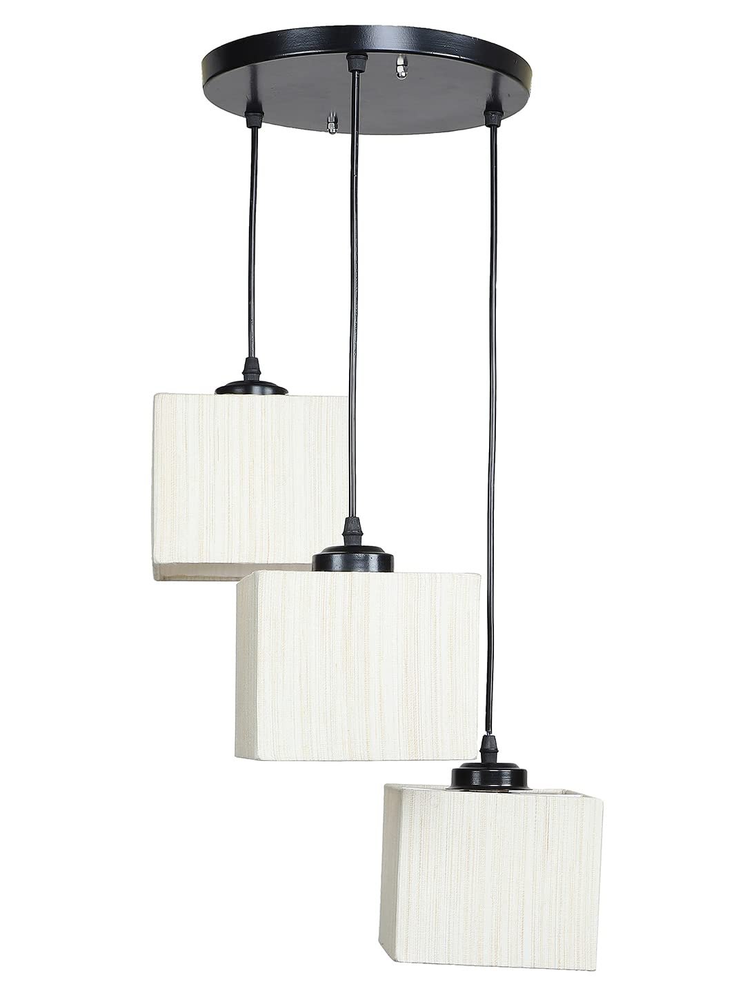Square Off-White Cluster Hanging Lamp (SH61)