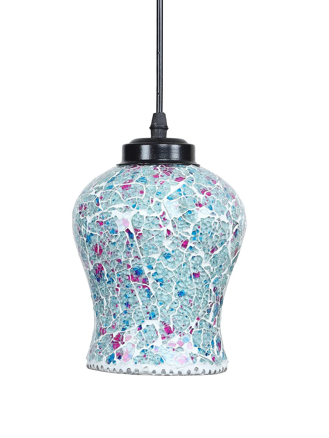Multicolor Mosaic Glass Hanging Lamp (SH66)