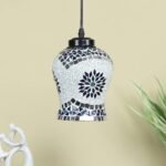Multicolor Mosaic Glass Hanging Lamp (SH68)