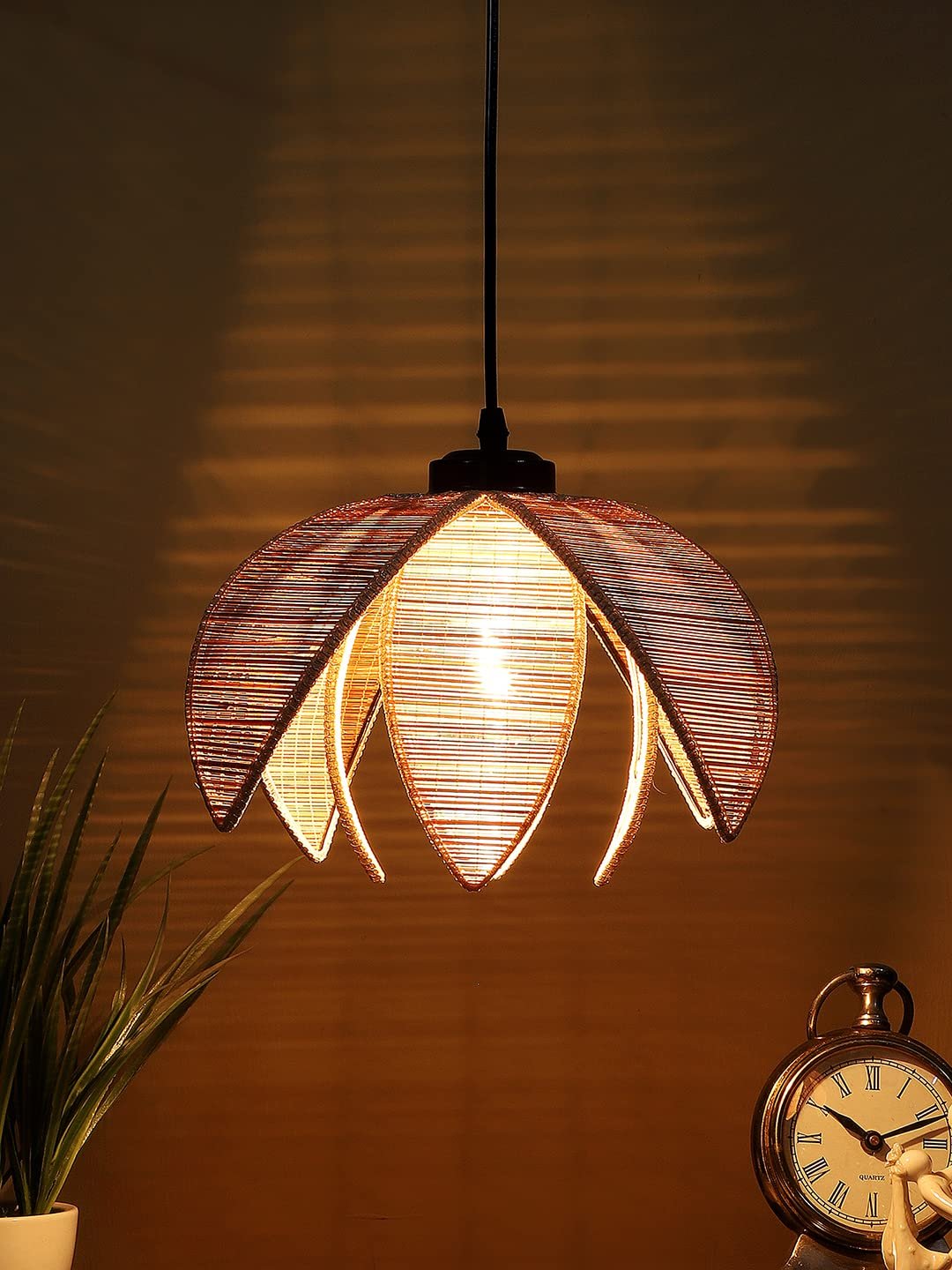 Bamboo Kamal Hanging Lamp (SH84)