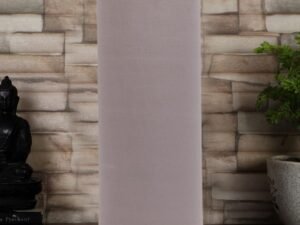 Grey Cotton Table lamp with Steel Base -6