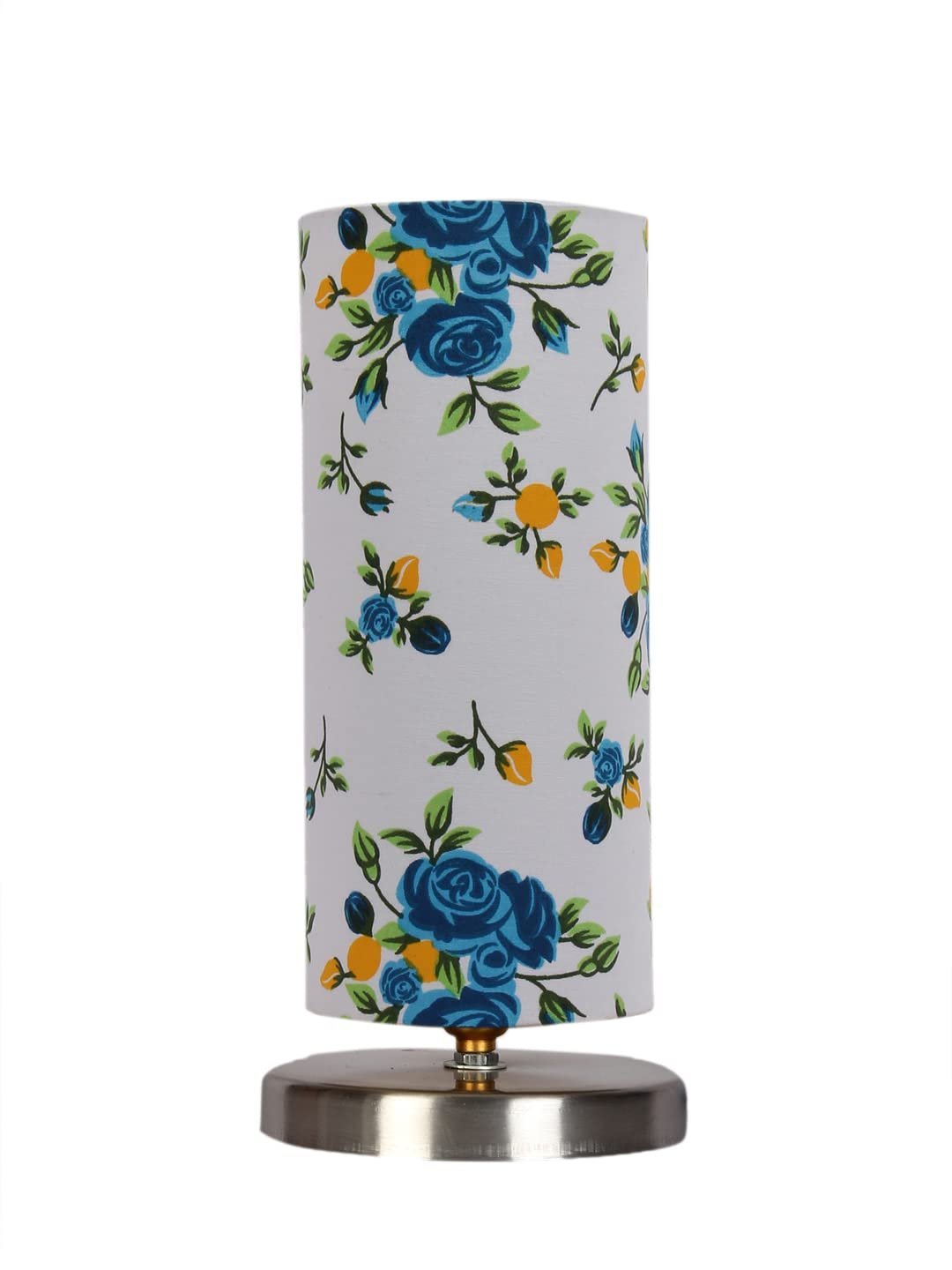 Multicolor Cotton Table lamp with Steel Base -13