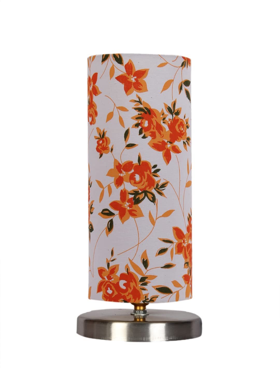 Multicolor Cotton Table lamp with Steel Base -14