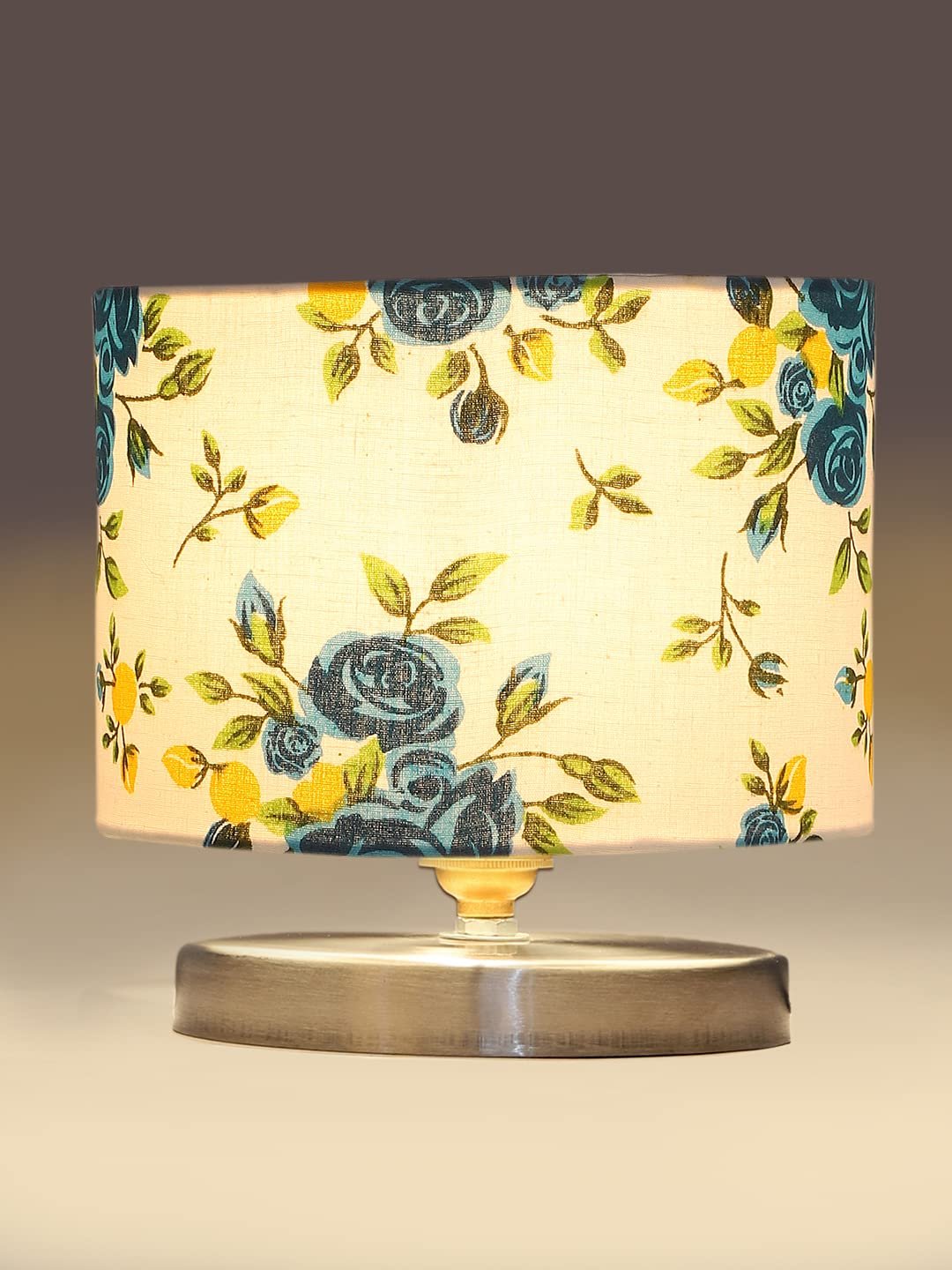 Multicolor Cotton Table lamp with Steel Base -29