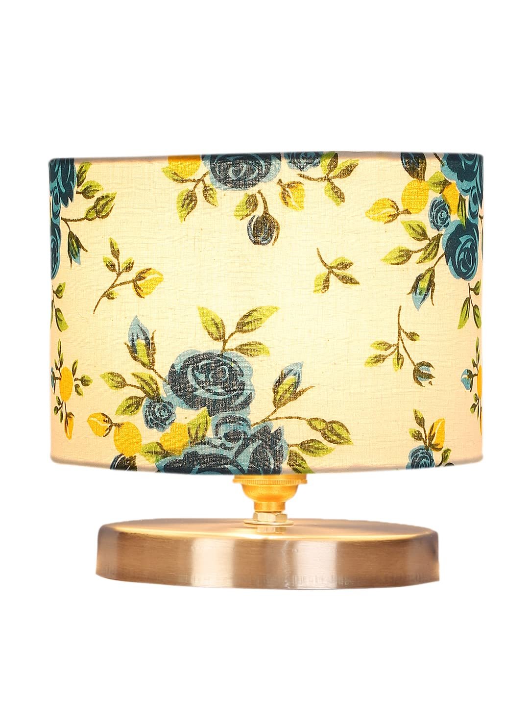 Multicolor Cotton Table lamp with Steel Base -29
