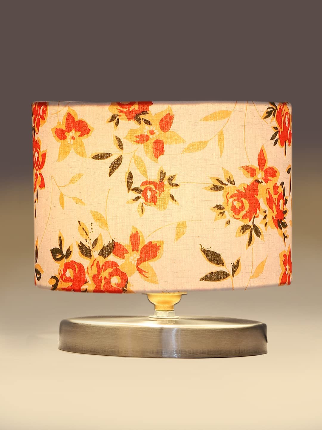 Multicolor Cotton Table lamp with Steel Base -30
