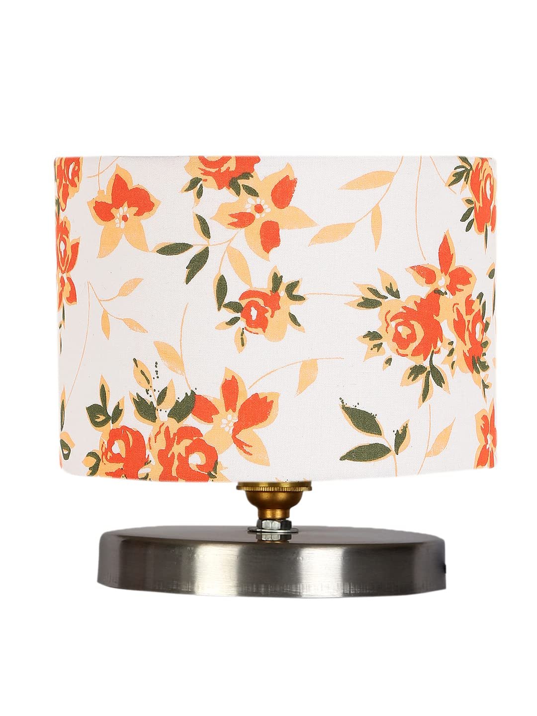Multicolor Cotton Table lamp with Steel Base -30