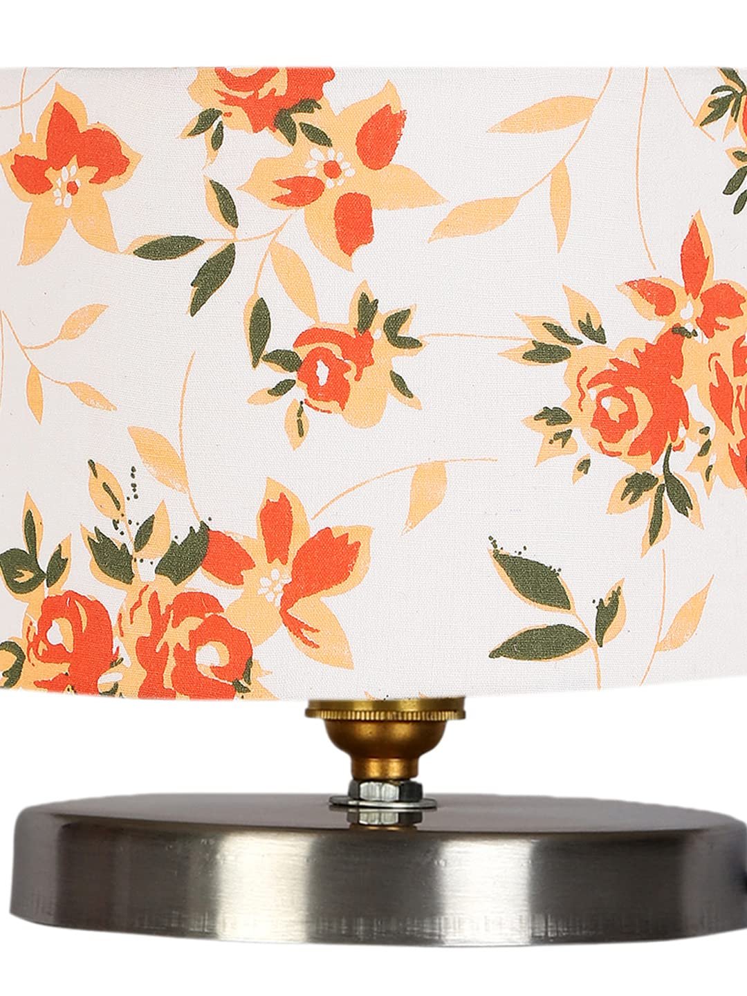 Multicolor Cotton Table lamp with Steel Base -30