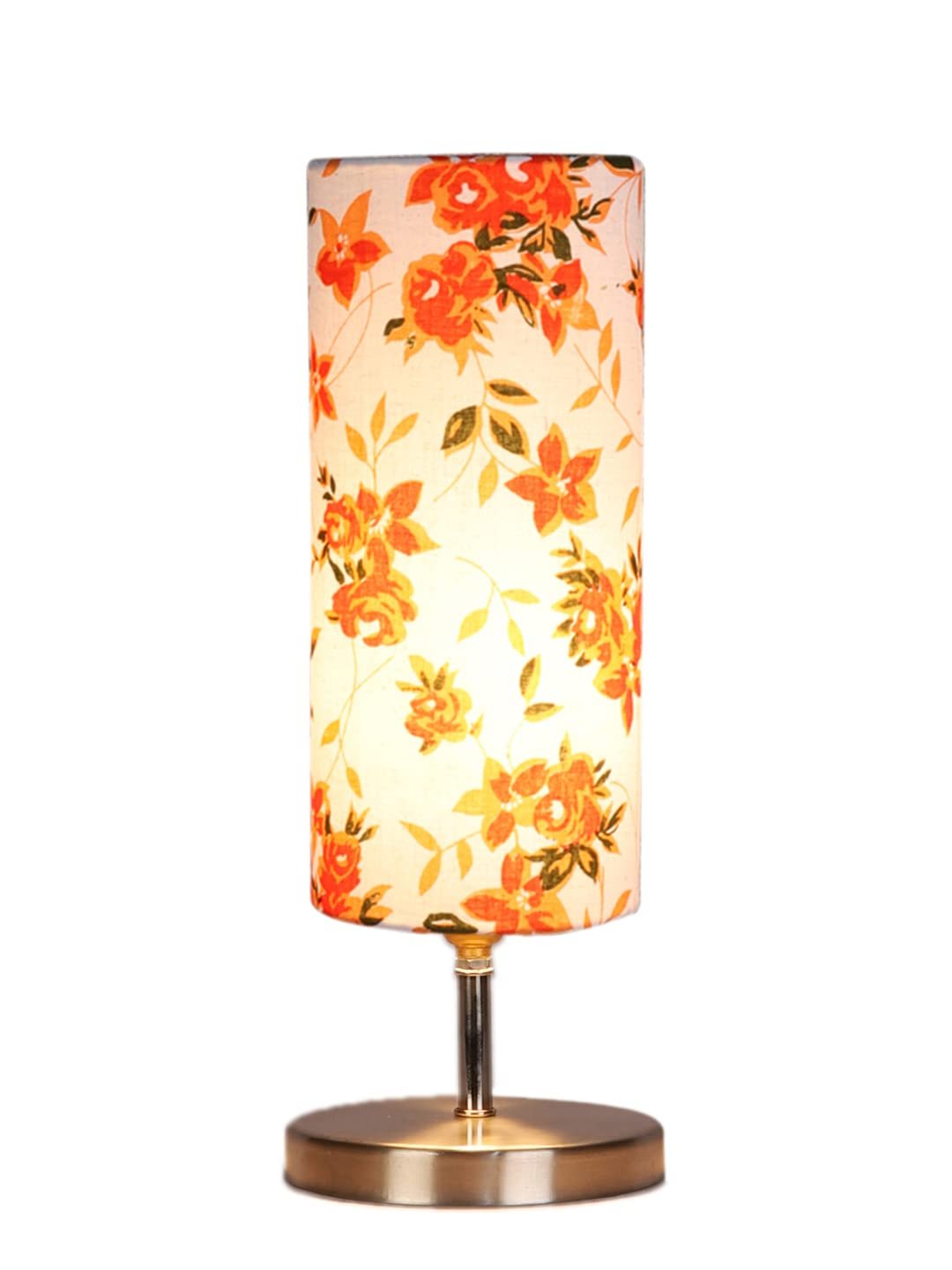 Multicolor Cotton Table lamp with Steel Base -53
