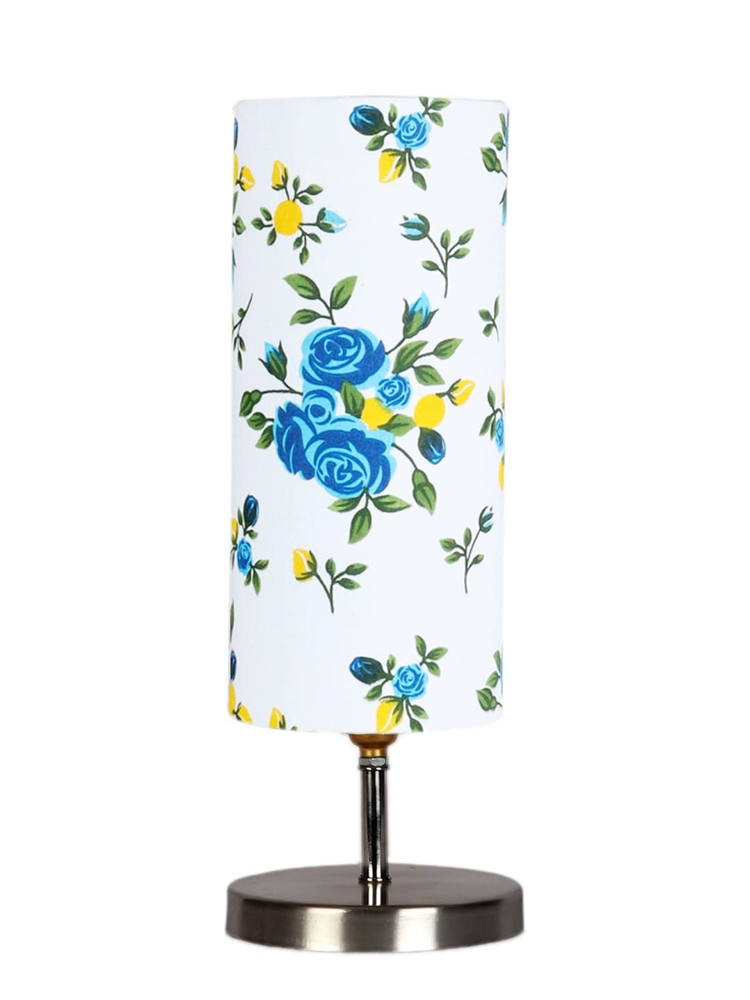 Multicolor Cotton Table lamp with Steel Base -54