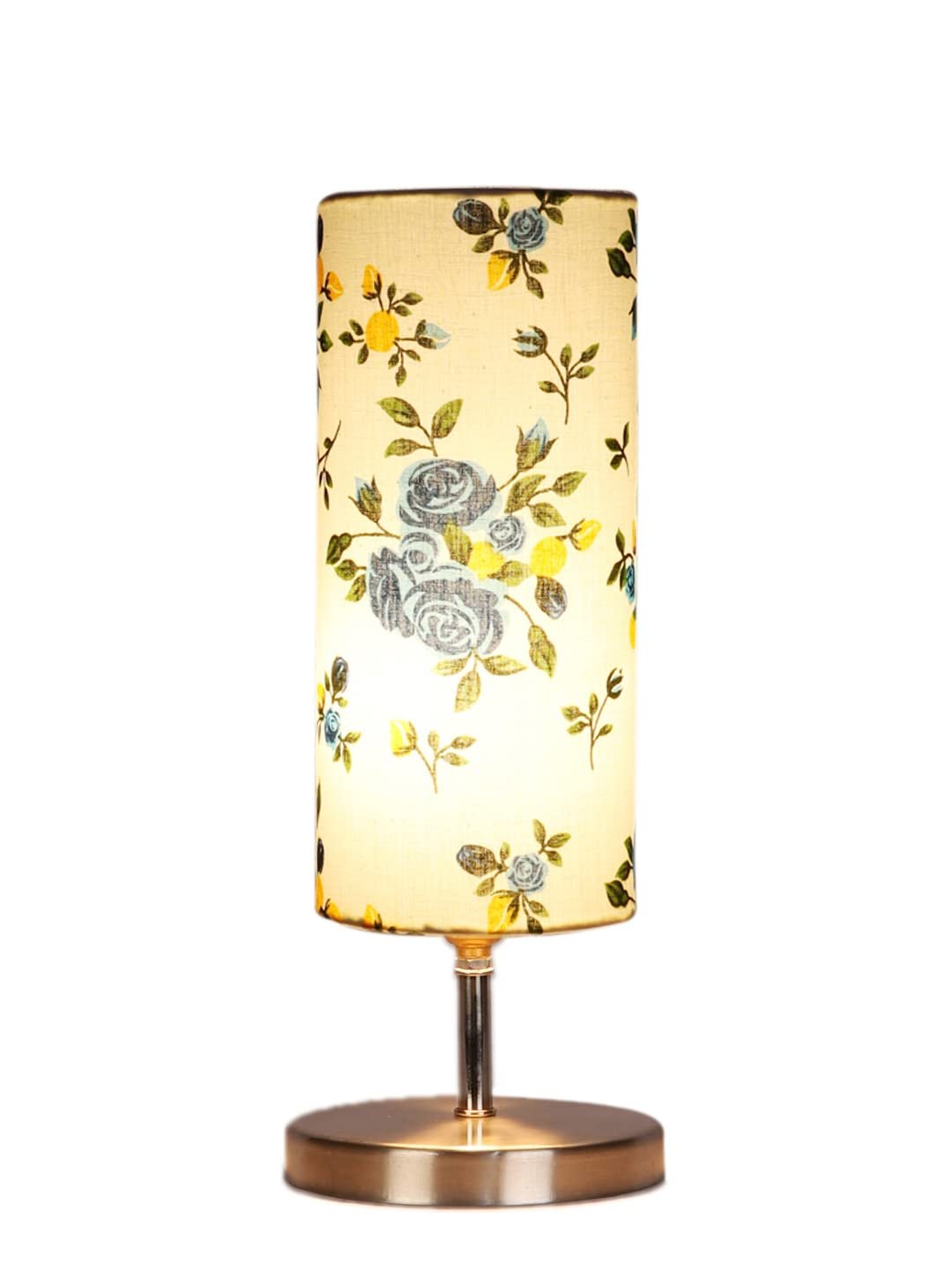 Multicolor Cotton Table lamp with Steel Base -54
