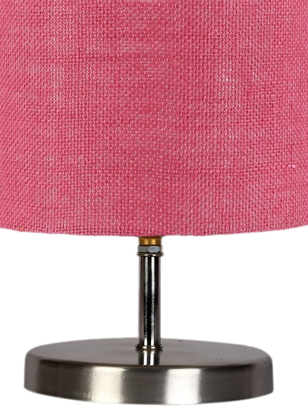 Pink Jute Table lamp with Steel Base -66