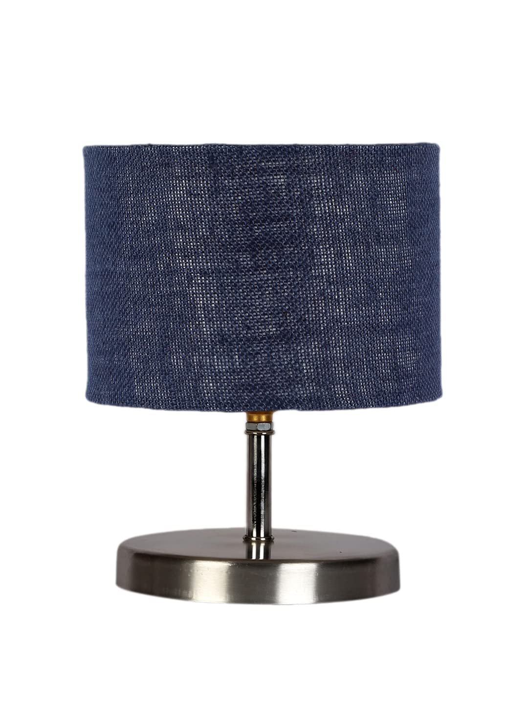 Blue Jute Table lamp with Steel Base -68