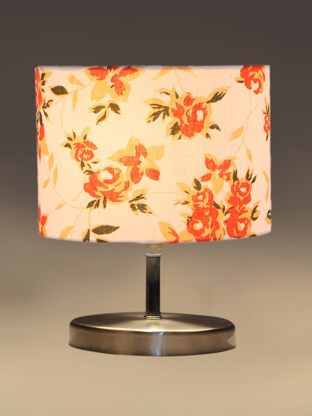 Multicolor Cotton Table lamp with Steel Base -69