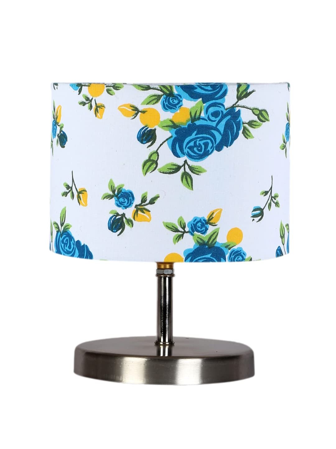 Multicolor Cotton Table lamp with Steel Base -70