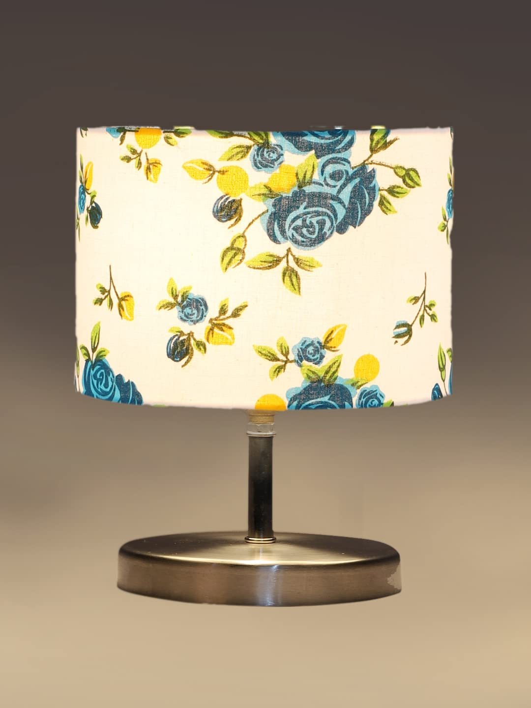 Multicolor Cotton Table lamp with Steel Base -70