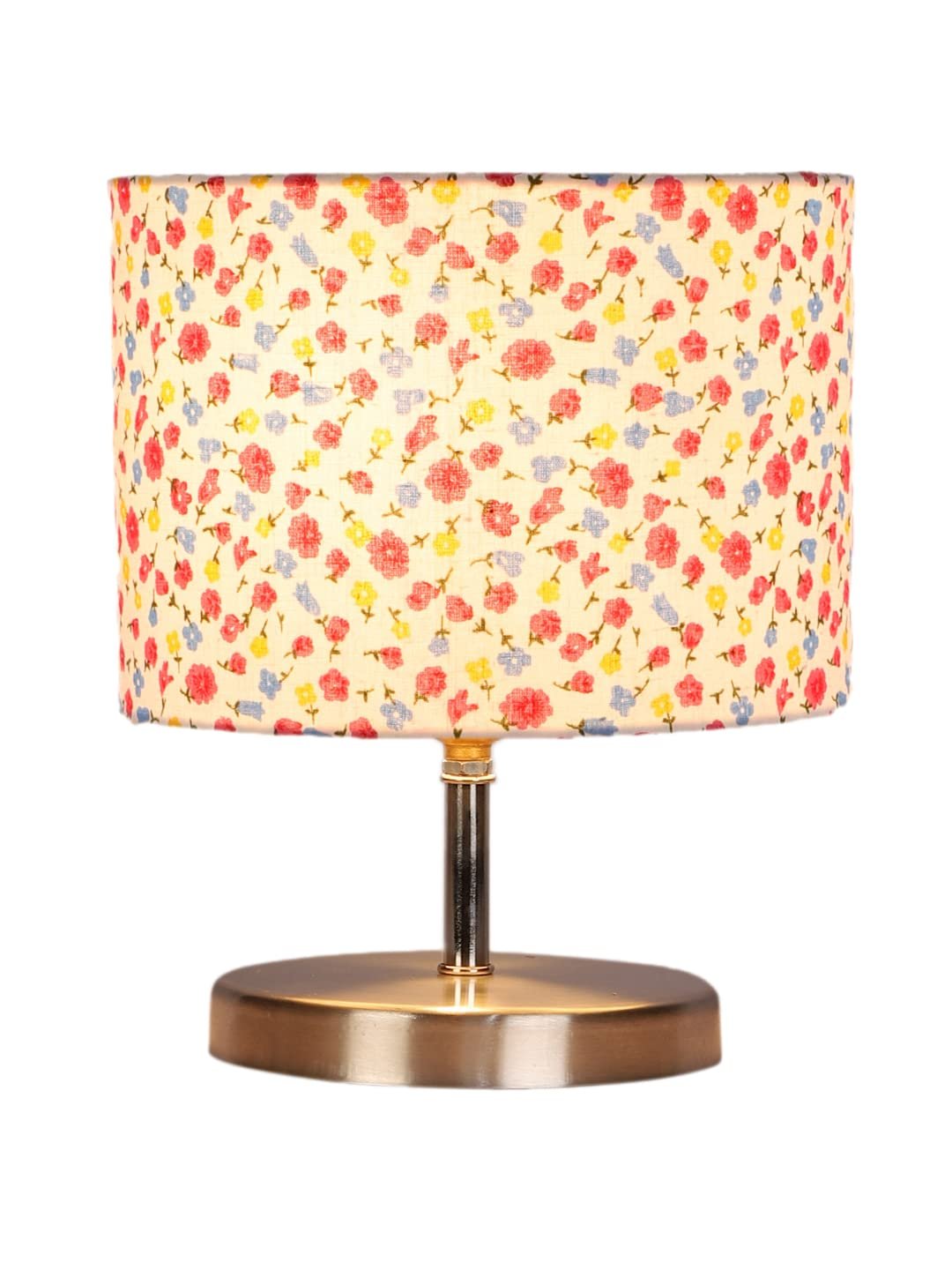 Multicolor Cotton Table lamp with Steel Base -71
