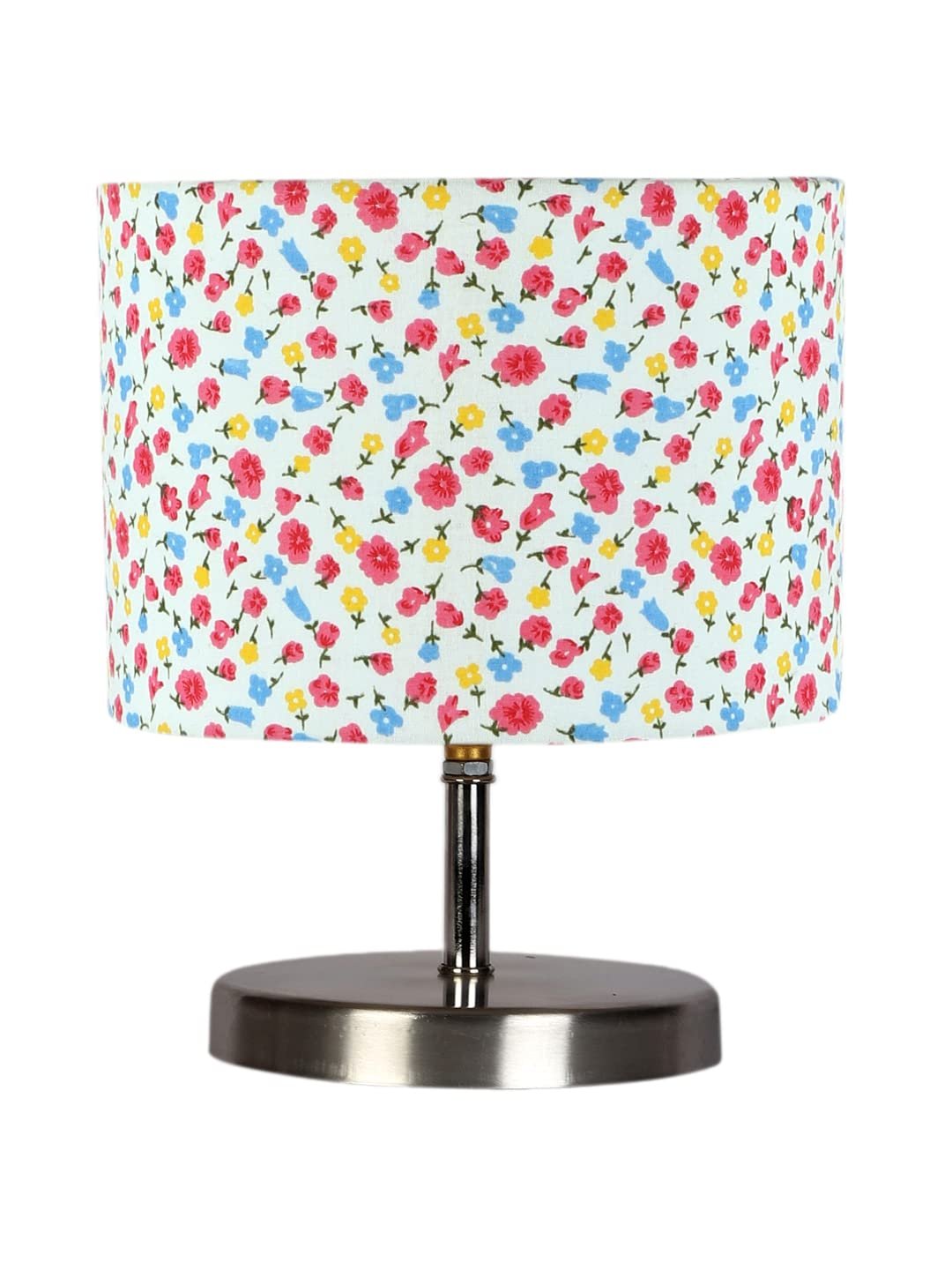 Multicolor Cotton Table lamp with Steel Base -71