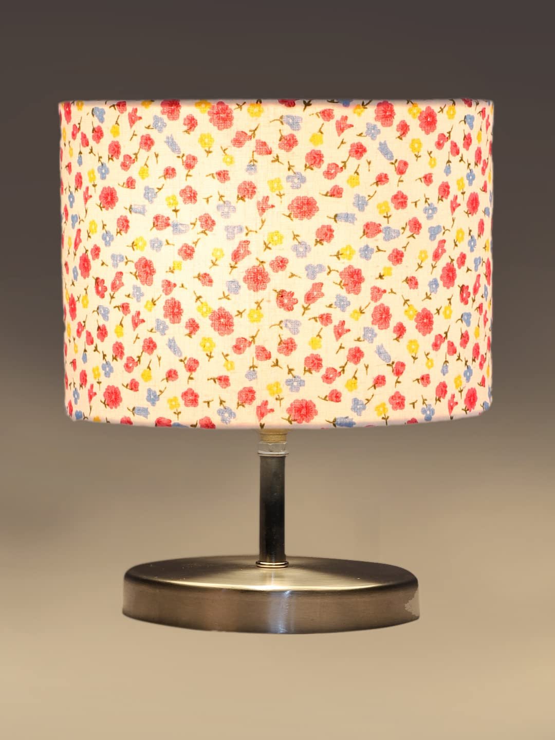Multicolor Cotton Table lamp with Steel Base -71