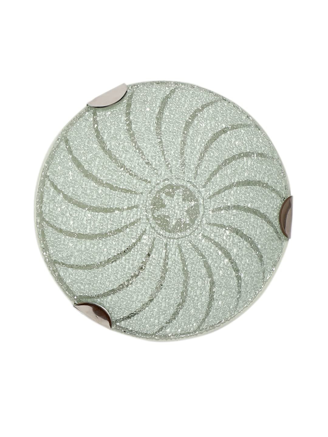 Glass Round Flush Mounted Wall Lamp (T08)