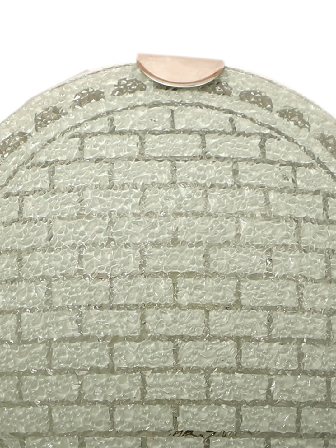 Glass Round Flush Mounted Wall Lamp (T09)