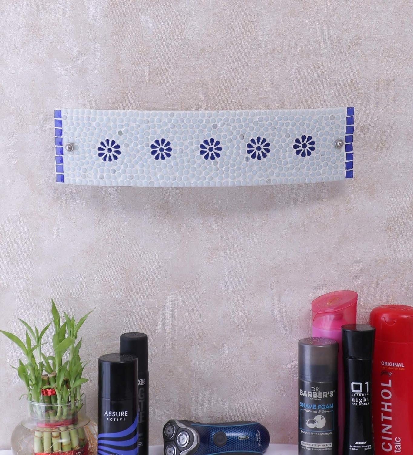 UB30, Mosaic Multicolor Glass Bathroom Light for wash Basin & Mirror