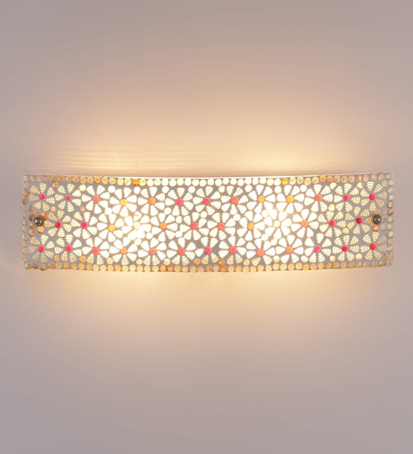 Mosaic Multicolor Glass Bathroom Light for wash Basin & Mirror