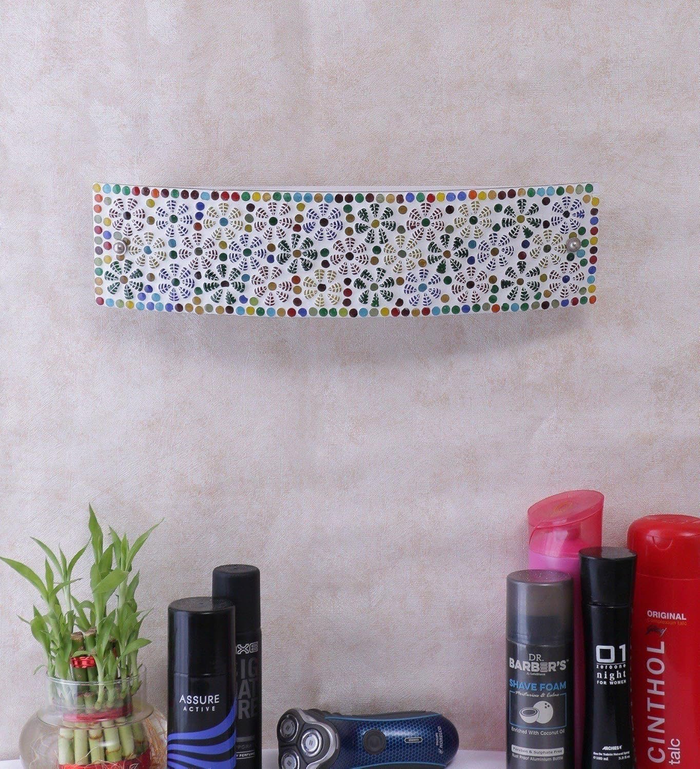 Mosaic Multicolor Glass Bathroom Light for wash Basin & Mirror