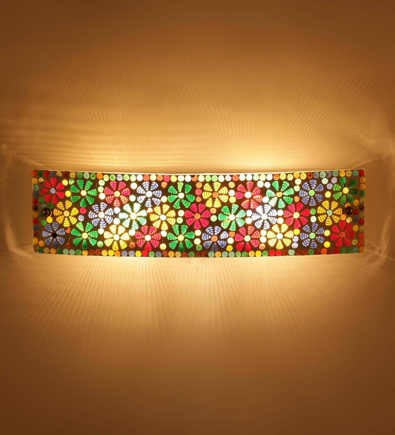 Mosaic Multicolor Glass Bathroom Light for wash Basin & Mirror