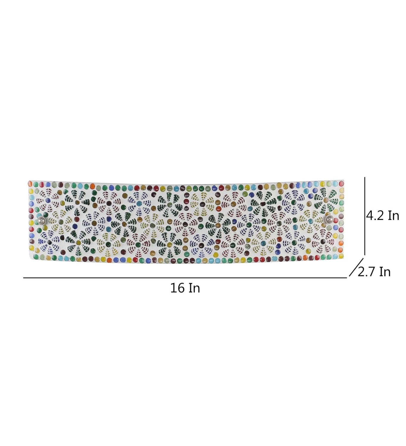 Mosaic Multicolor Glass Bathroom Light for wash Basin & Mirror