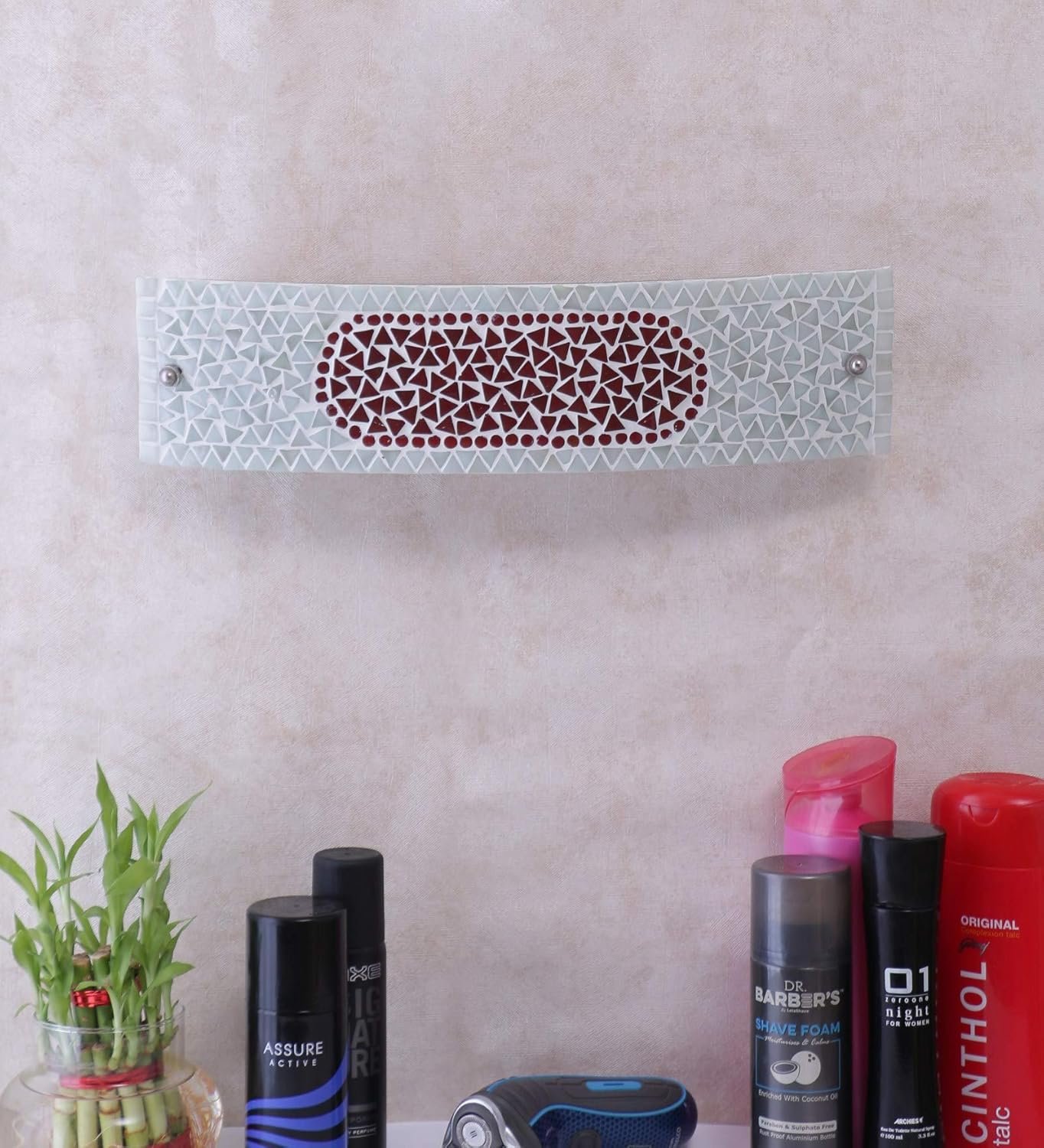 Mosaic Multicolor Glass Bathroom Light for wash Basin & Mirror
