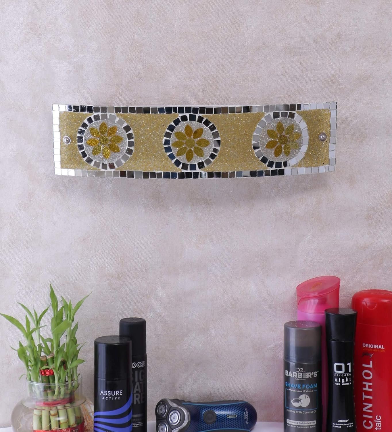 Mosaic Multicolor Glass Bathroom Light for wash Basin & Mirror