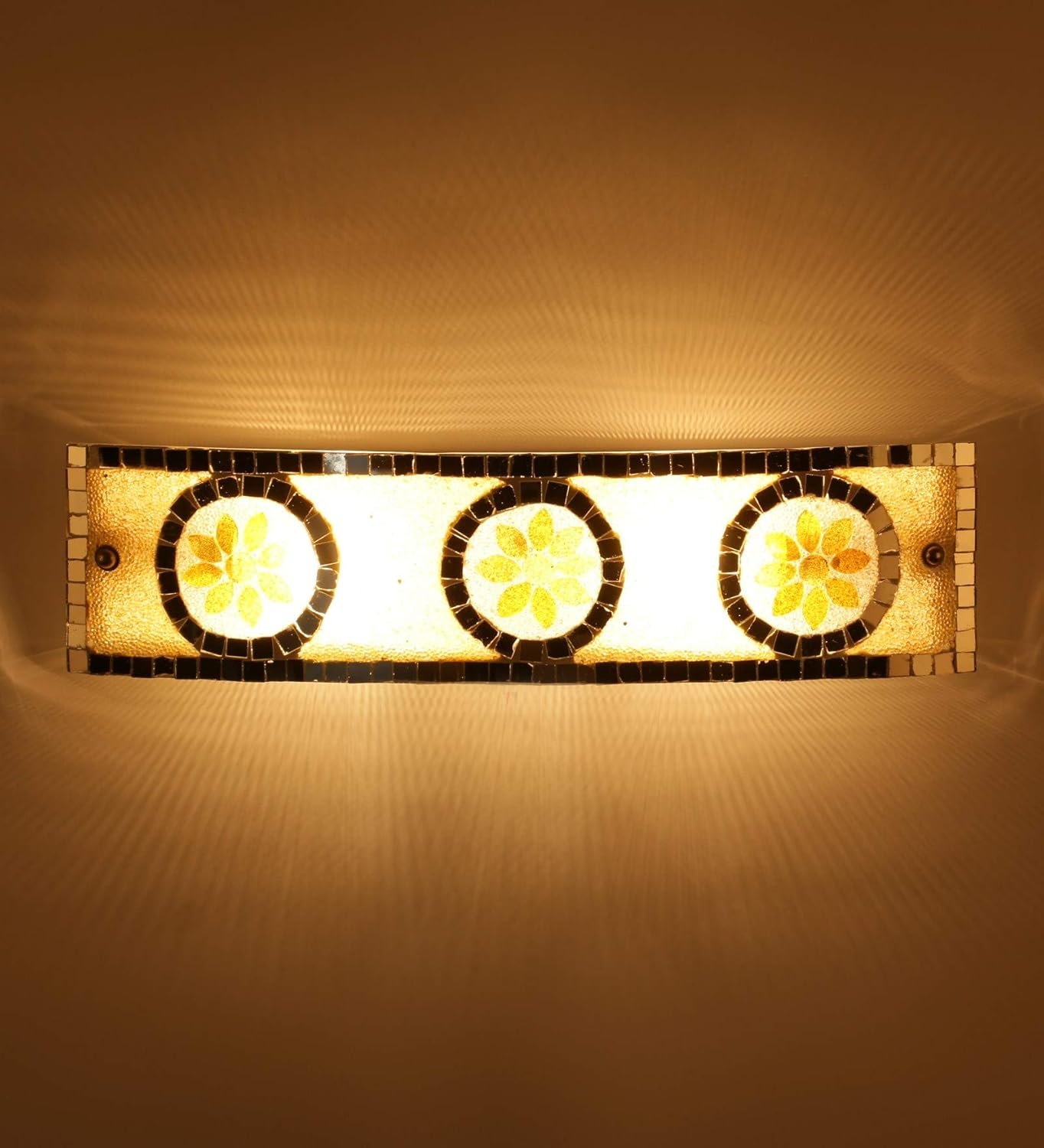 Mosaic Multicolor Glass Bathroom Light for wash Basin & Mirror