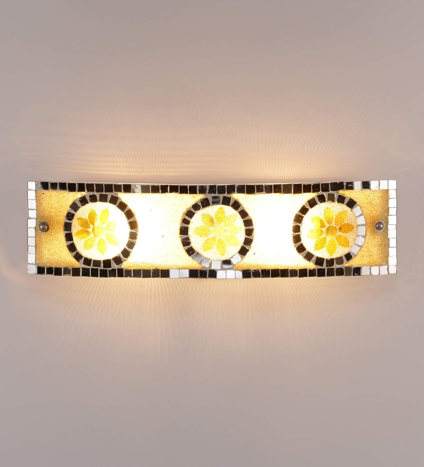 Mosaic Multicolor Glass Bathroom Light for wash Basin & Mirror