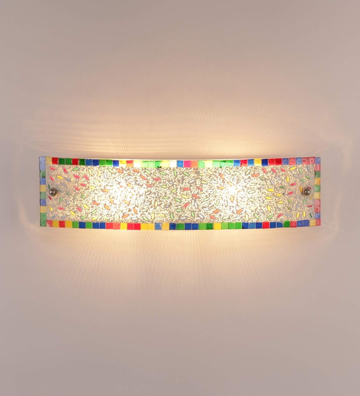Mosaic Multicolor Glass Bathroom Light for wash Basin & Mirror