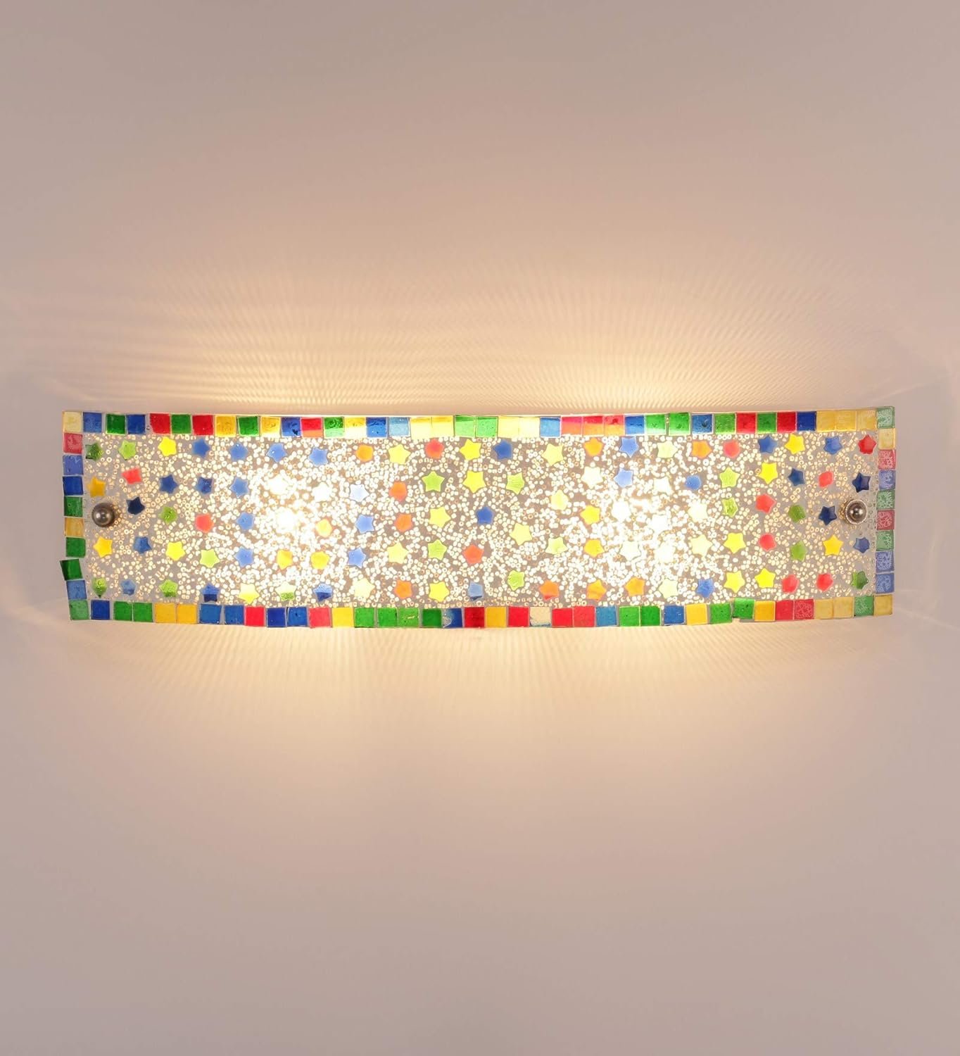 Mosaic Multicolor Glass Bathroom Light for wash Basin & Mirror