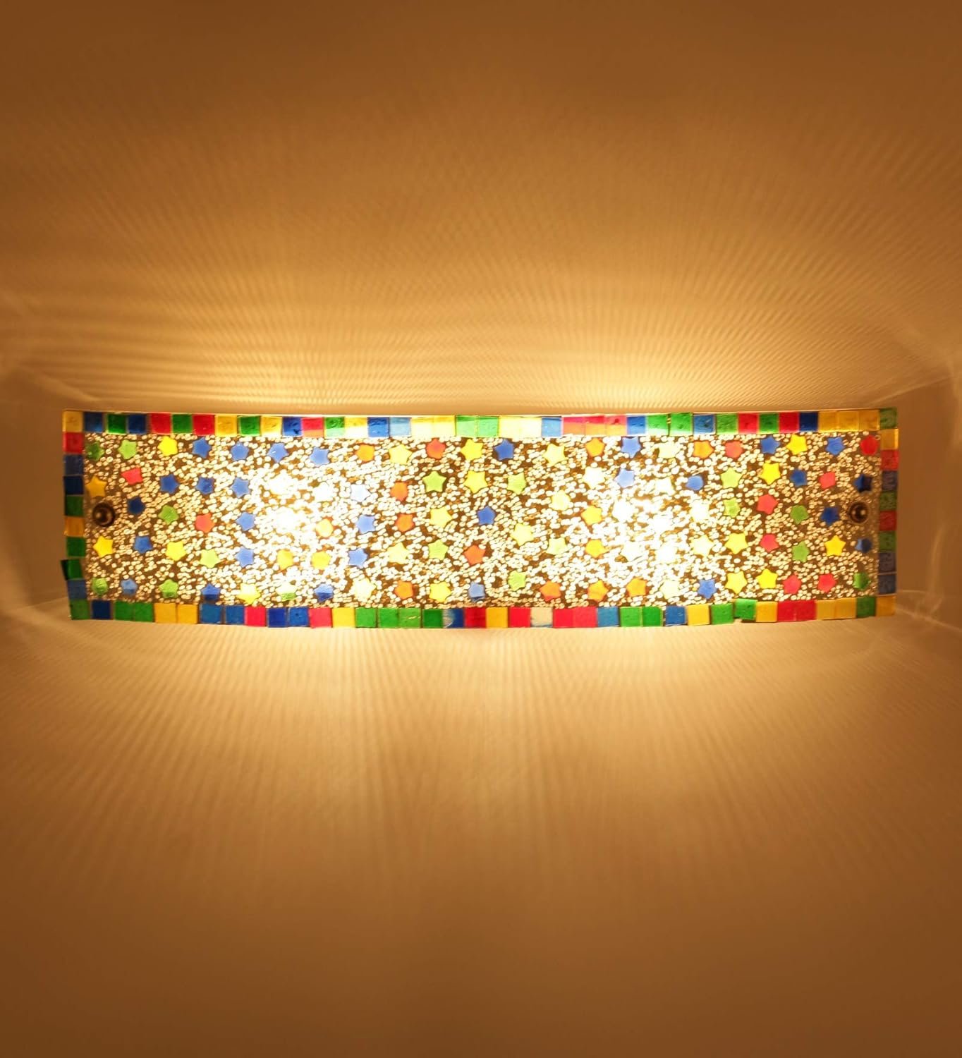 Mosaic Multicolor Glass Bathroom Light for wash Basin & Mirror