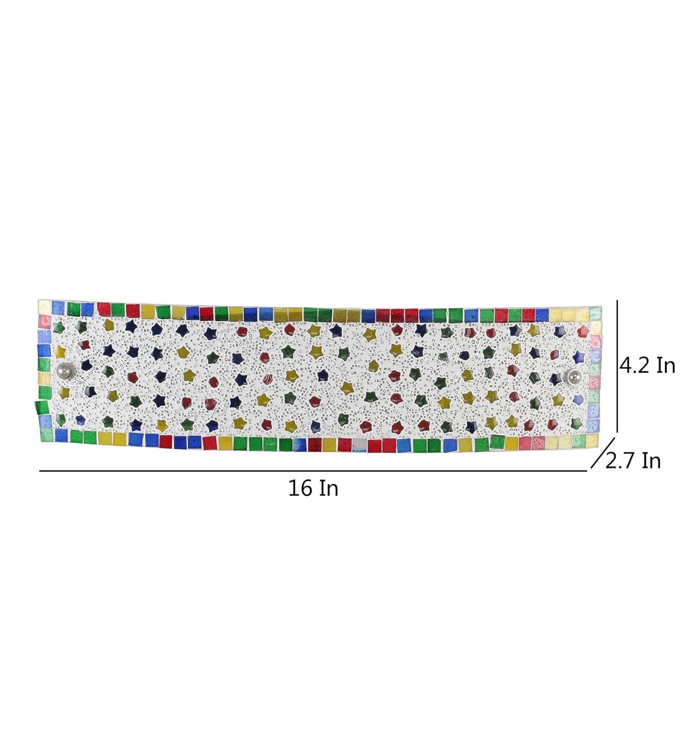 Mosaic Multicolor Glass Bathroom Light for wash Basin & Mirror