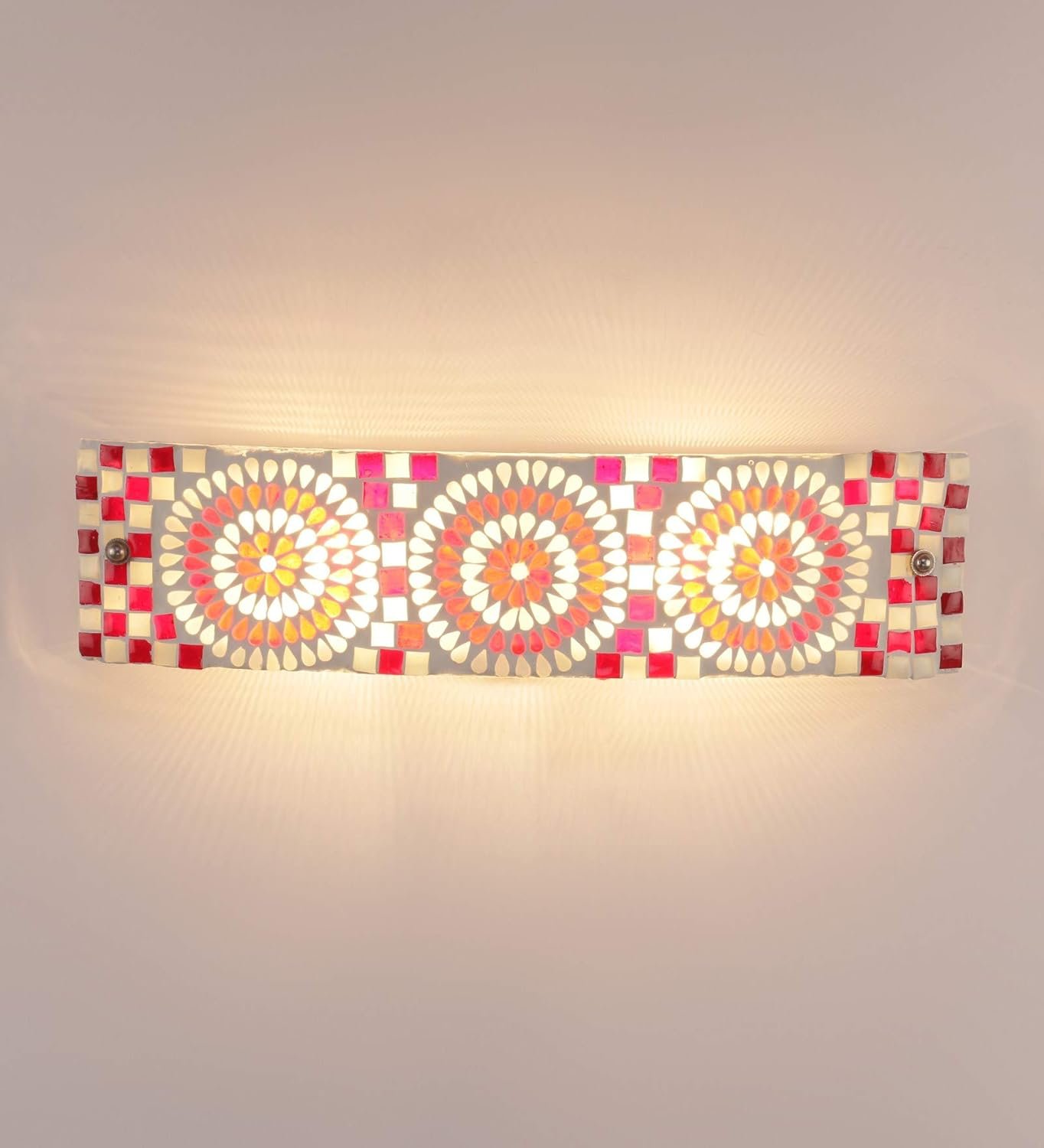 Mosaic Multicolor Glass Bathroom Light for wash Basin & Mirror