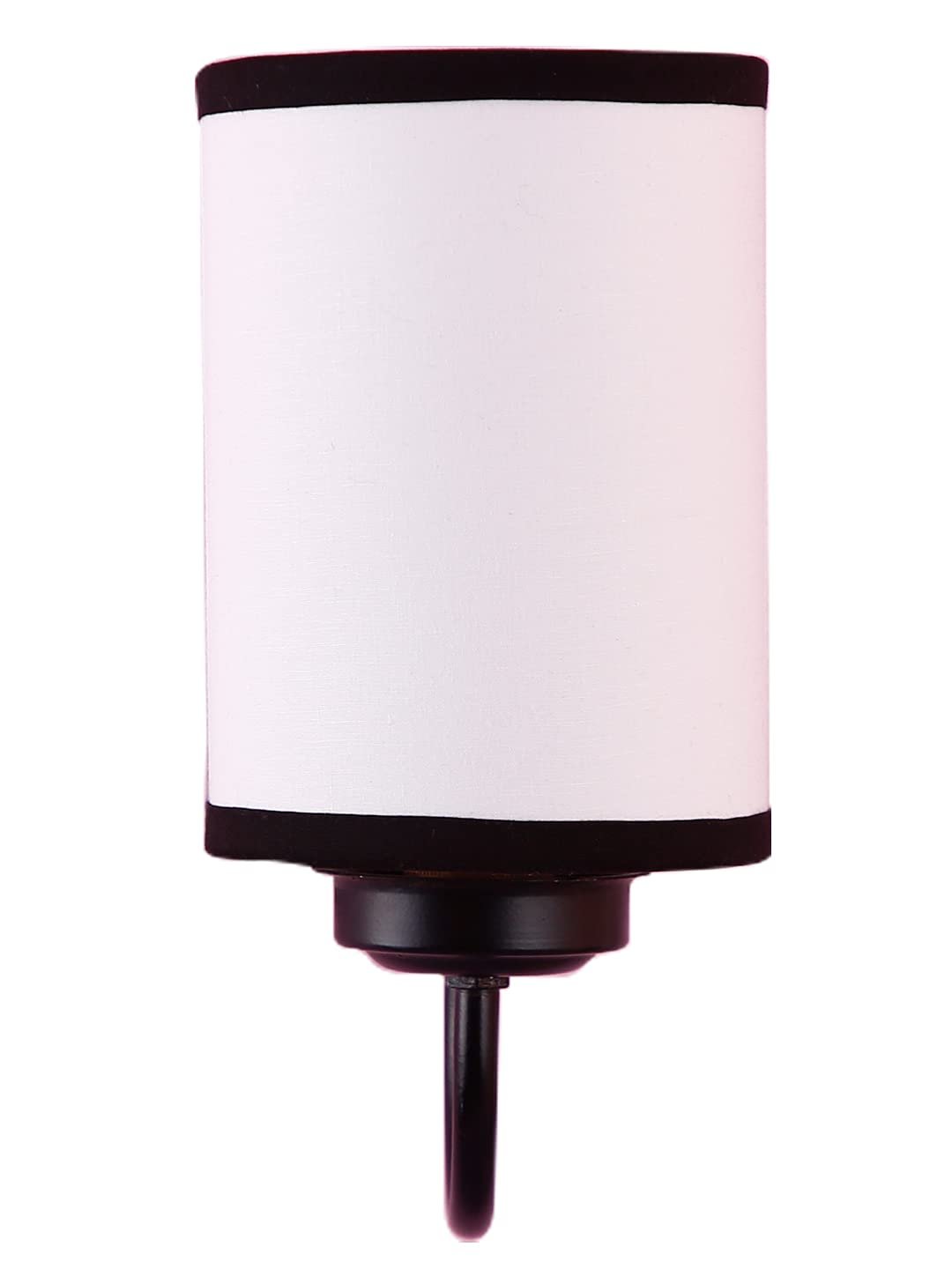 Multicolor Cotton Wall Mounted lamp with Black Base,V43