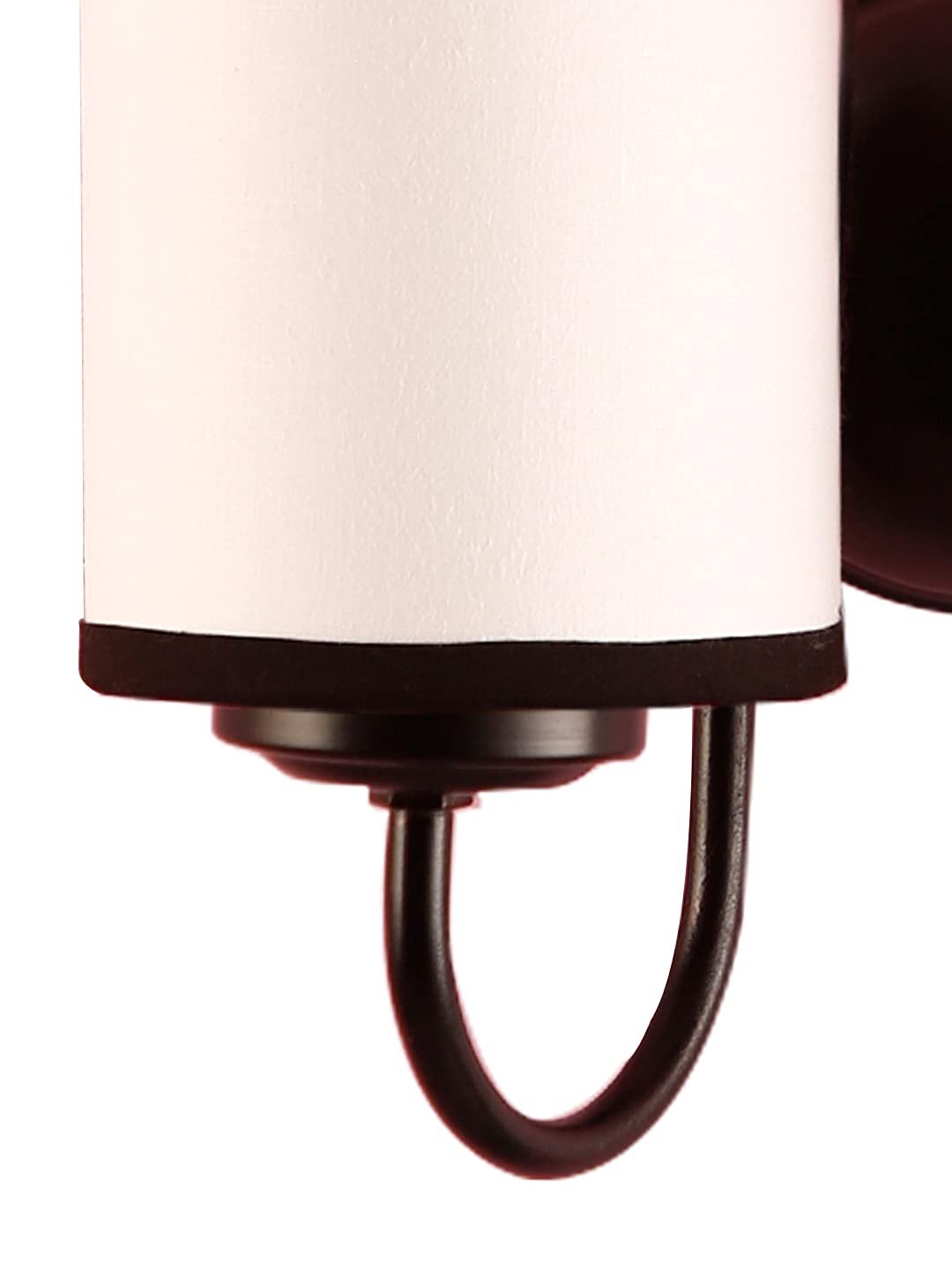 Multicolor Cotton Double Wall Mounted lamp with Black Base,V53