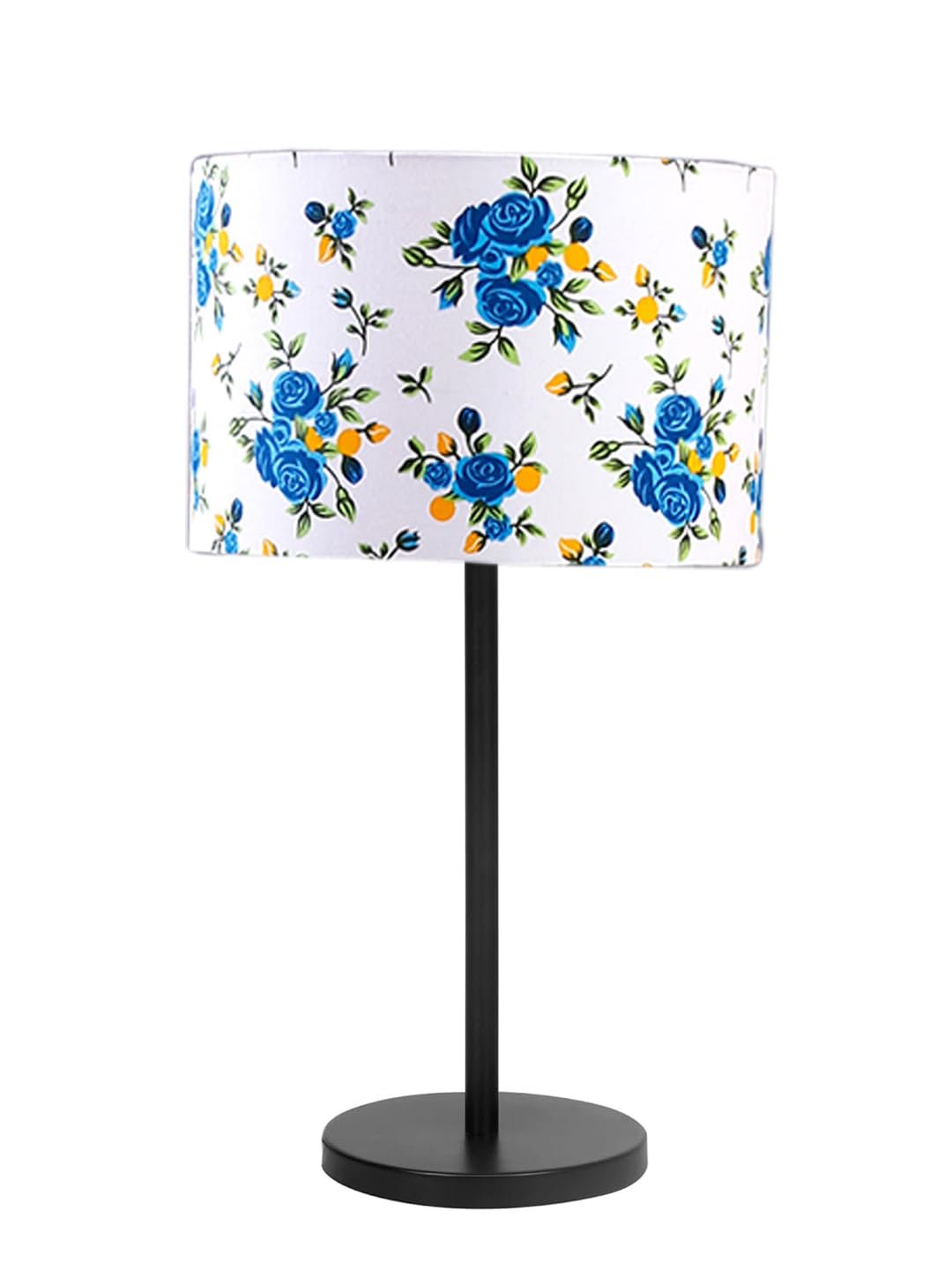 Black Night Table Lamp for Bedroom | Elegant Bedside Lamp with Warm LED Light & Stylish Design - Model VD37