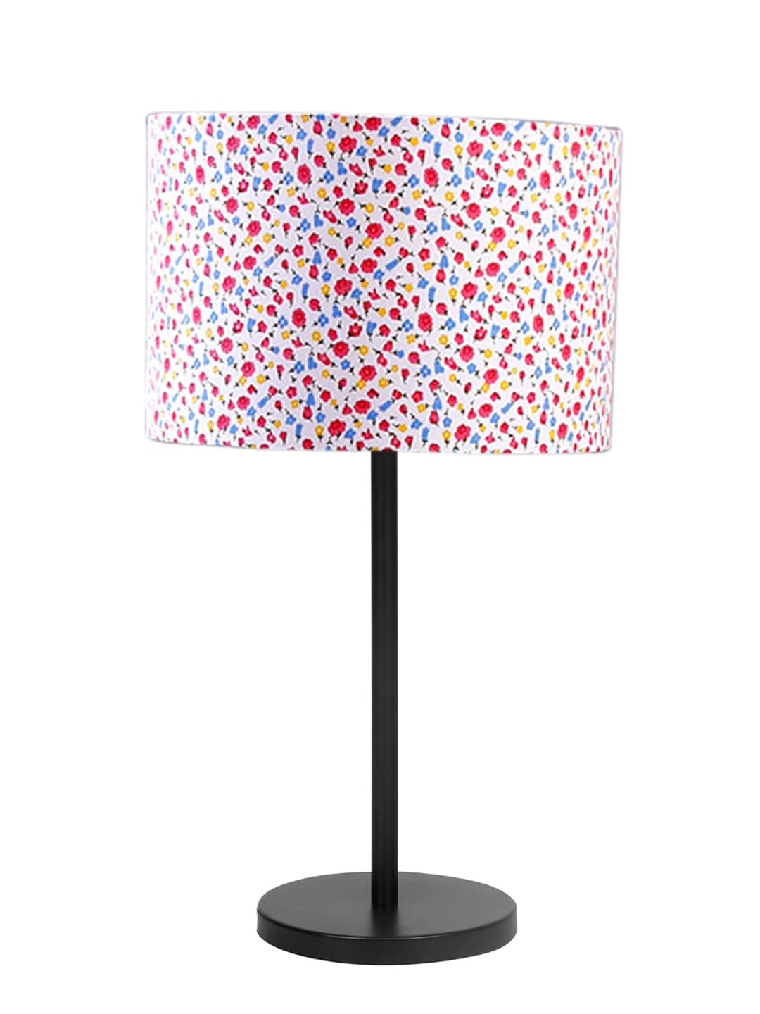 Black Night Table Lamp for Bedroom | Elegant Bedside Lamp with Warm LED Light & Stylish Design - Model VD38