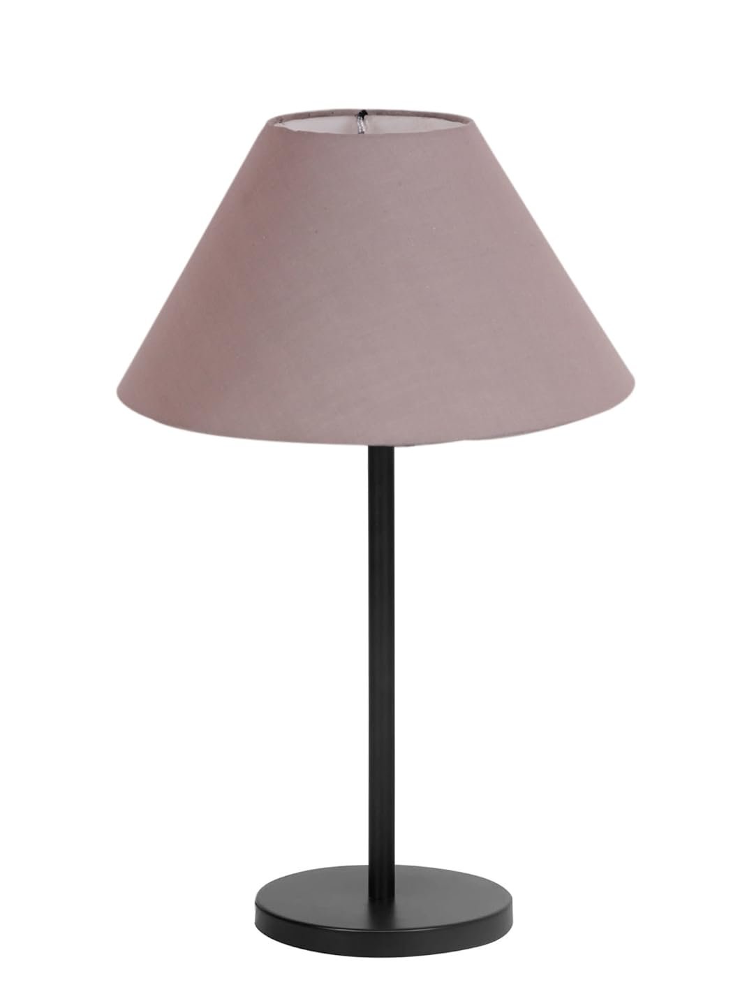 Black Night Table Lamp for Bedroom | Elegant Bedside Lamp with Warm LED Light & Stylish Design - Model VD28