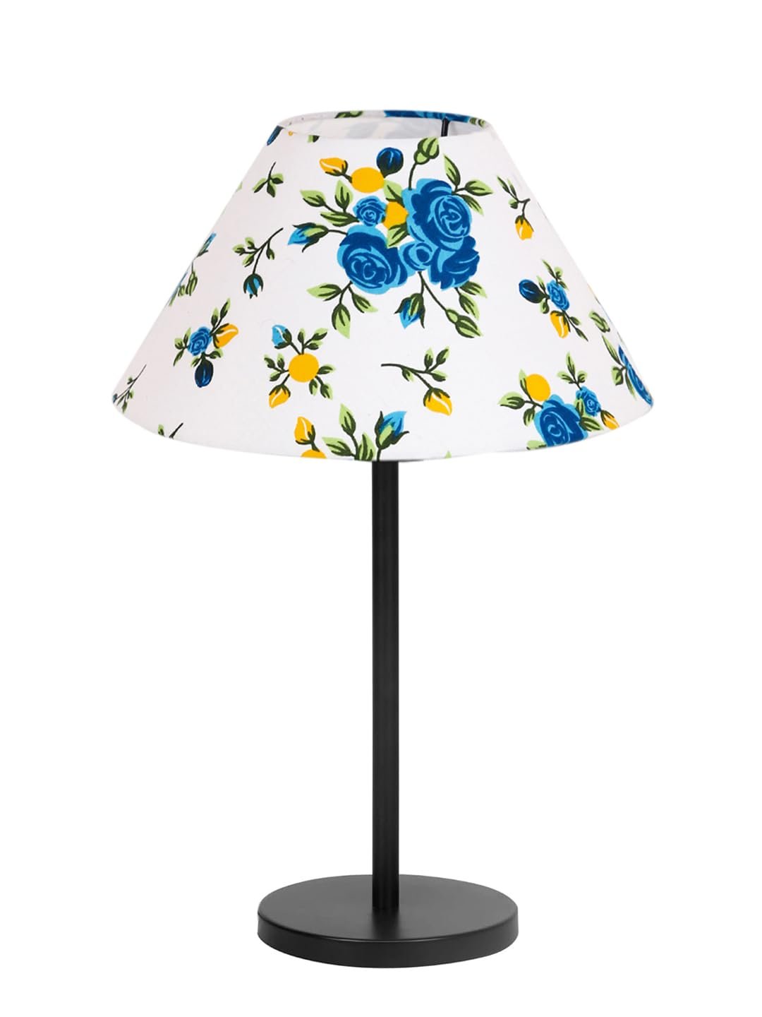 Black Night Table Lamp for Bedroom | Elegant Bedside Lamp with Warm LED Light & Stylish Design - Model VD34