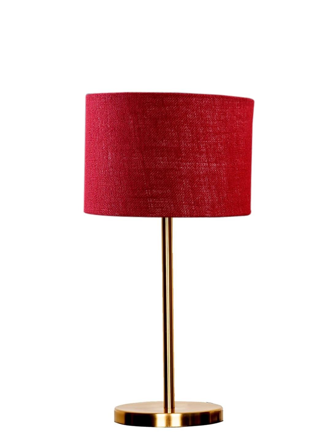 Gold Night Table Lamp for Bedroom | Elegant Bedside Lamp with Warm LED Light & Stylish Design - Model VE12