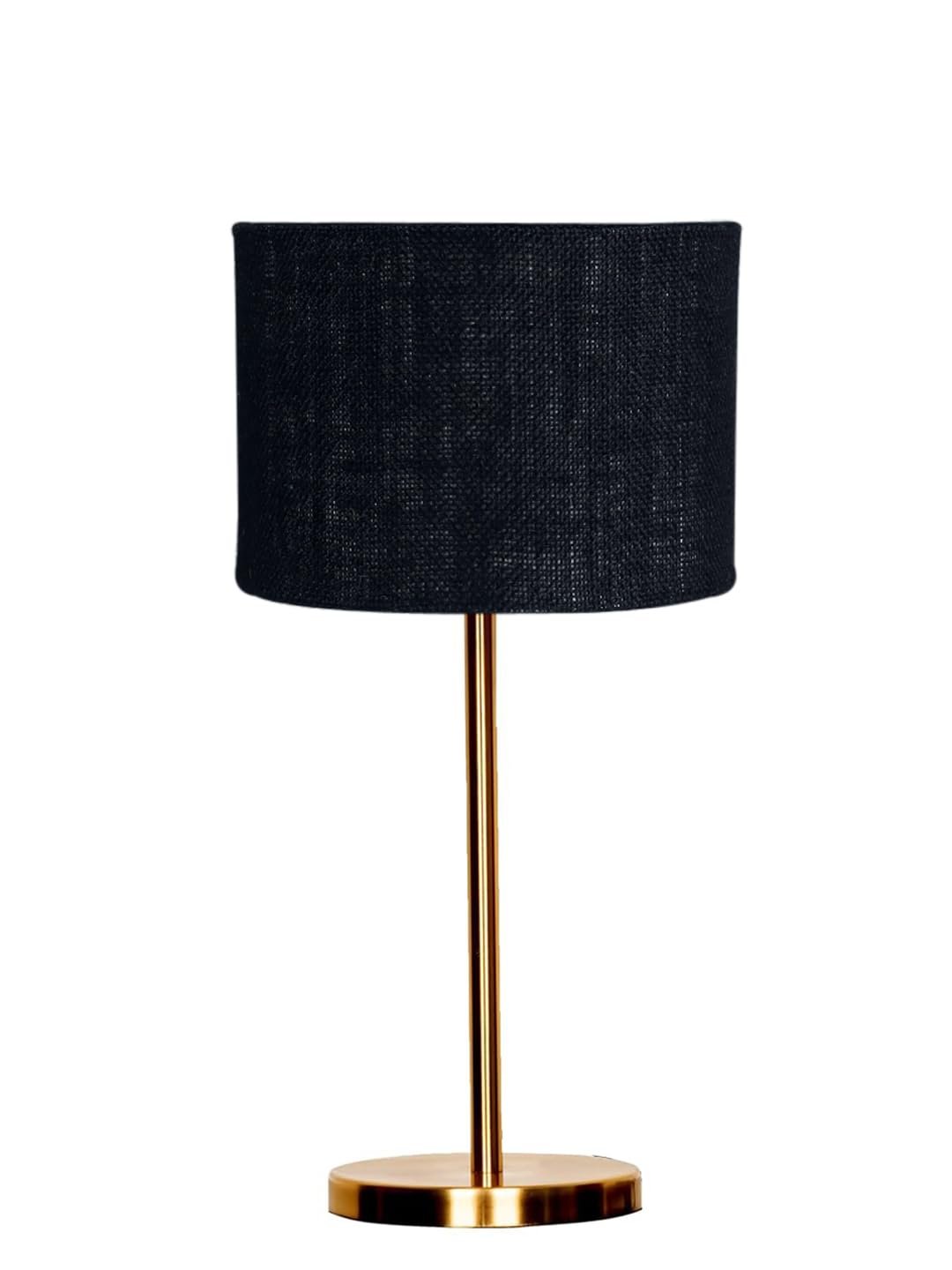 Gold Night Table Lamp for Bedroom | Elegant Bedside Lamp with Warm LED Light & Stylish Design - Model VE02